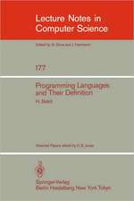 Programming Languages and their Definition: Selected Papers