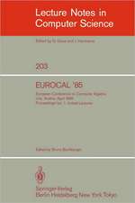 EUROCAL '85. European Conference on Computer Algebra. Linz, Austria, April 1-3, 1985. Proceedings: Volume 1: Invited Lectures