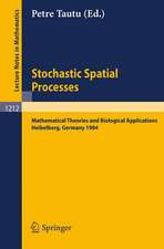 Stochastic Spatial Processes: Mathematical Theories and Biological Applications