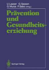 Prävention und Gesundheitserziehung: Wissenschaftliche Jahrestagung 1986 der Deutschen Gesellschaft für Sozialmedizin und der 