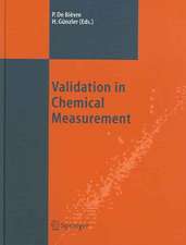 Validation in Chemical Measurement