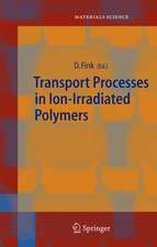 Transport Processes in Ion-Irradiated Polymers