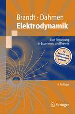 Elektrodynamik: Eine Einführung in Experiment und Theorie