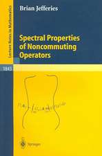 Spectral Properties of Noncommuting Operators