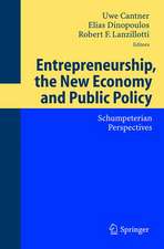 Entrepreneurship, the New Economy and Public Policy: Schumpeterian Perspectives