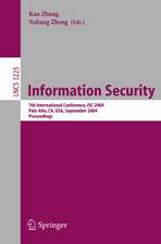 Information Security: 7th International Conference, ISC 2004, Palo Alto, CA, USA, September 27-29, 2004, Proceedings