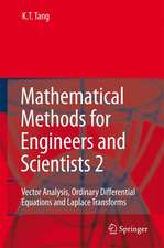 Mathematical Methods for Engineers and Scientists 2