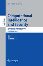 Computational Intelligence and Security: International Conference, CIS 2005, Xi'an, China, December 15-19, 2005, Proceedings, Part I