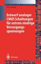 Entwurf analoger CMOS Schaltungen für extrem niedrige Versorgungsspannungen