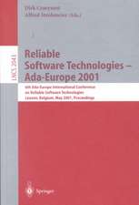 Reliable Software Technologies - Ada-Europe 2001: 6th Ada-Europe International Conference on Reliable Software Technologies Leuven, Belgium, May 14-18, 2001 Proceedings