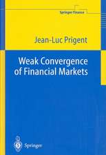 Weak Convergence of Financial Markets