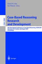 Case-Based Reasoning Research and Development: 4th International Conference on Case-Based Reasoning, ICCBR 2001 Vancouver, BC, Canada, July 30 - August 2, 2001 Proceedings