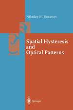 Spatial Hysteresis and Optical Patterns