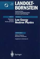 Tables of Neutron Resonance Parameters (Supplement to Subvolume B)