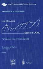 New trends in turbulence. Turbulence: nouveaux aspects: Les Houches Session LXXIV 31 July - 1 September 2000