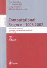 Computational Science — ICCS 2002: International Conference Amsterdam, The Netherlands, April 21–24, 2002 Proceedings, Part II