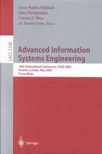 Advanced Information Systems Engineering: 14th International Conference, CAiSE 2002 Toronto, Canada, May 27-31, 2002 Proceedings