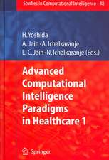 Advanced Computational Intelligence Paradigms in Healthcare - 1