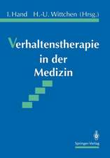 Verhaltenstherapie in der Medizin