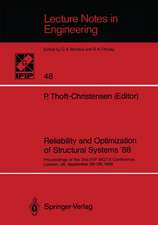 Reliability and Optimization of Structural Systems ’88