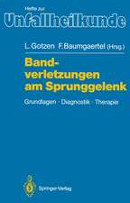 Bandverletzungen am Sprunggelenk