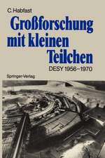 Großforschung mit kleinen Teilchen: Das Deutsche Elektronen-Synchrotron DESY 1956–1970