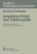 Simultane Probit- und Tobitmodelle: Theorie und Anwendungen auf Fragen der Innovationsökonomik