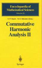 Commutative Harmonic Analysis II