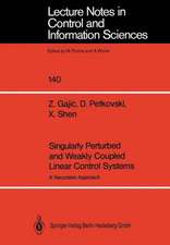 Singularly Perturbed and Weakly Coupled Linear Control Systems: A Recursive Approach