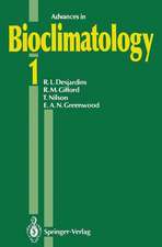 Advances in Bioclimatology 1