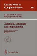 Automata, Languages and Programming: 18th International Colloquium, Madrid, Spain, July 8-12, 1991. Proceedings