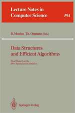 Data Structures and Efficient Algorithms: Final Report on the DFG Special Joint Initiative