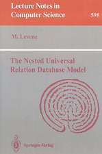 The Nested Universal Relation Database Model