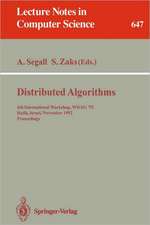 Distributed Algorithms: 6th International Workshop, WDAG '92, Haifa, Israel, November 2-4, 1992. Proceedings