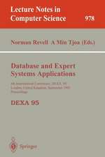 Database and Expert Systems Applications: 6th International Conference, DEXA'95, London, United Kingdom, September 4 - 8, 1995, Proceedings