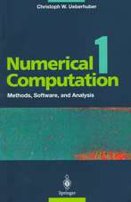 Numerical Computation 1: Methods, Software, and Analysis