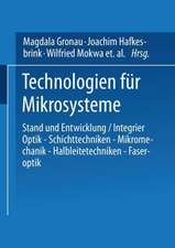 Technologien für Mikrosysteme