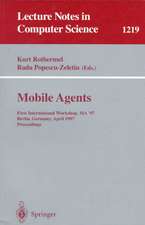 Mobile Agents: First International Workshop, MA '97, Berlin, Germany, April, 7-8, 1997, Proceedings