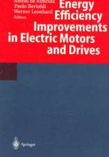 Energy Efficiency Improvements in Electric Motors and Drives