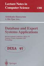 Database and Expert Systems Applications: 8th International Conference, DEXA'97, Toulouse, France, September 1-5, 1997, Proceedings