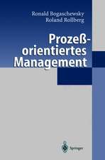 Prozeßorientiertes Management