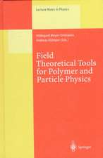 Field Theoretical Tools for Polymer and Particle Physics