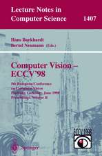 Computer Vision - ECCV'98: 5th European Conference on Computer Vision, Freiburg, Germany, June 2-6, 1998, Proceedings, Volume II