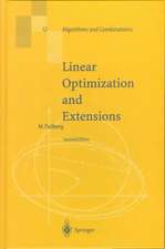 Linear Optimization and Extensions