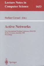 Active Networks: First International Working Conference, IWAN'99, Berlin, Germany, June 30 - July 2, 1999, Proceedings