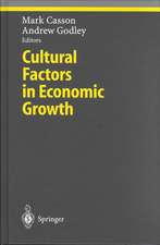 Cultural Factors in Economic Growth