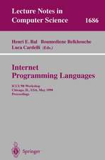 Internet Programming Languages: ICCL'98 Workshop,Chicago, IL, USA, May 13, 1998, Proceedings