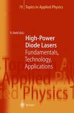 High-Power Diode Lasers: Fundamentals, Technology, Applications