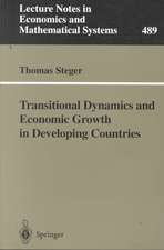 Transitional Dynamics and Economic Growth in Developing Countries