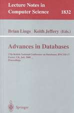 Advances in Databases: 17th British National Conference on Databases, BNCOD 17 Exeter, UK, July 3-5, 2000 Proceedings